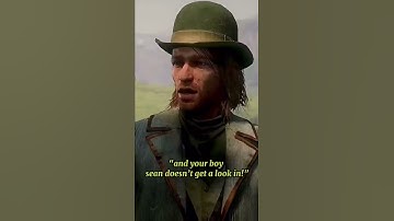 Arthur and Sean’s Friendship - #rdr2 #shorts