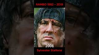 Актеры Рэмбо и Эволюция: с 1982 по 2019 год #rambo #fyp #rambomovie