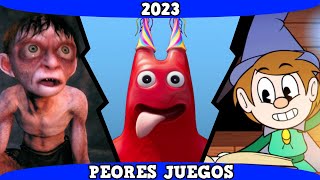 TOP 10 Los PEORES JUEGOS del 2023