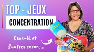 Meilleurs jeux pour la concentration de mon enfant