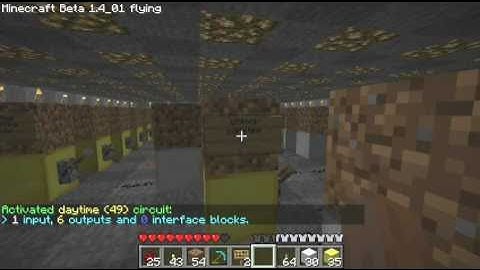 TUTORIAL:  ClockDisplay, library for Redstone Chips, a plugin for Bukkit pt 2