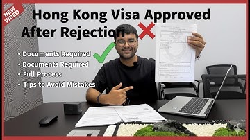 How to apply for Hong Kong Evisa | Visa Approved After Rejection | Documents, Full Process & Tips 88