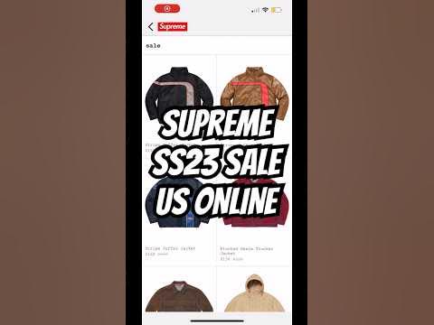 Supreme SS23 Sale US Online | シュプリームSS23セールUSオンラインラインナップ #シュプリーム