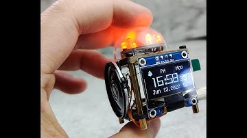 Digital Clock NTP NET Clock 0.96" OLED