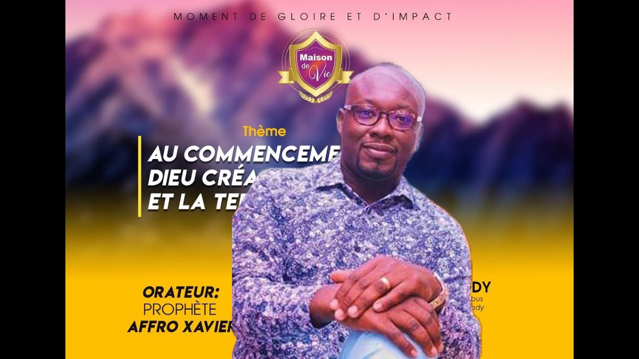 au commencement Dieu créa les cieux et la terre