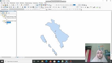 Membuat Peta Curah Hujan dari data BMKG ( Metode Thiessen Polygon)