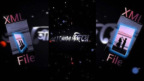 #চাঁদেরও আলো দিয়ে মুখ খানি দেখবো🎨👀🔰hindi song Xml file 🔰 XML file  alight motion🔰 XML File🔰