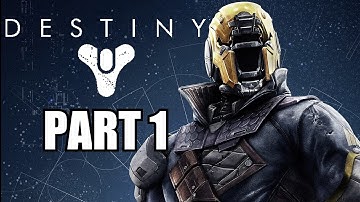 Destiny Beta PS4 Gameplay Walkthrough Part 1 - Let