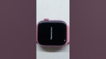 smart watch password unlocking