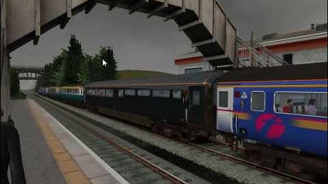 Cross Country HST Passing Yatton On Rail Simulator