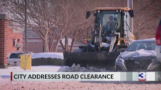 City continues clearing roads, braces for more winter weather