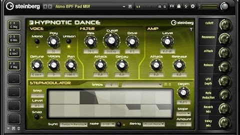 HALion Sonic 3 HYPNOTIC DANCE Synth part 1. (VST Preset Sounds)