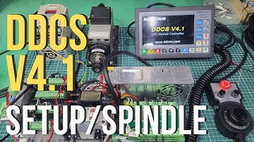 DDCS V4.1 CNC 컨트롤러 스핀들 결선 & 동작 제어 방법