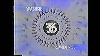 Late 90s WSBE-TV 36 RIPBS &#39;WaterFire&#39; TV Sign-Off