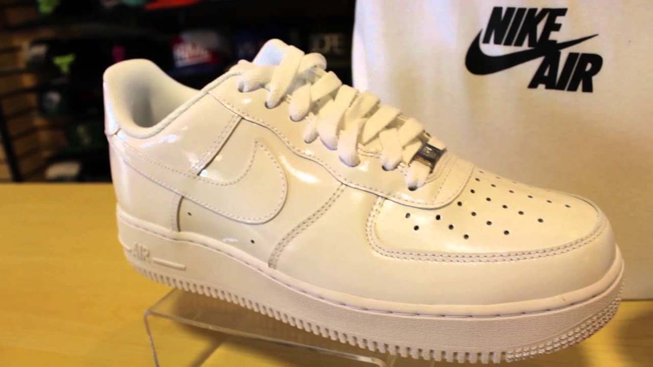 nike air force one patent leather