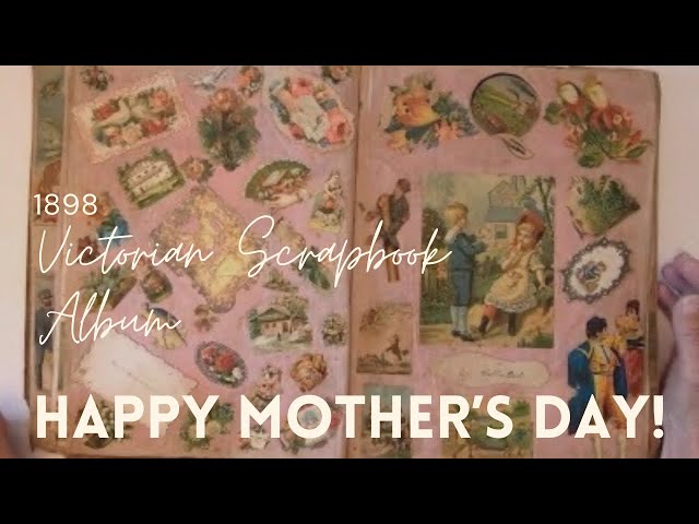 1898 Victorian Scrapbook 