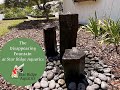 Disappearing fountain at star ridge aquatics llc