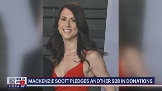 Mackenzie Scott pledges another $2 billion in donations | FOX 13 Seatle