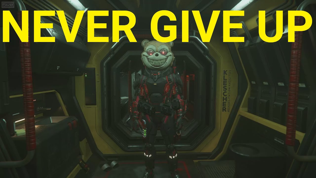 Star Citizen No Hangar NEVER GIVE UP - Bug (plus lot of funy bugs)