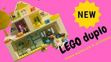 LEGO duplo - 10929 - Town modular playhouse - unbox and build