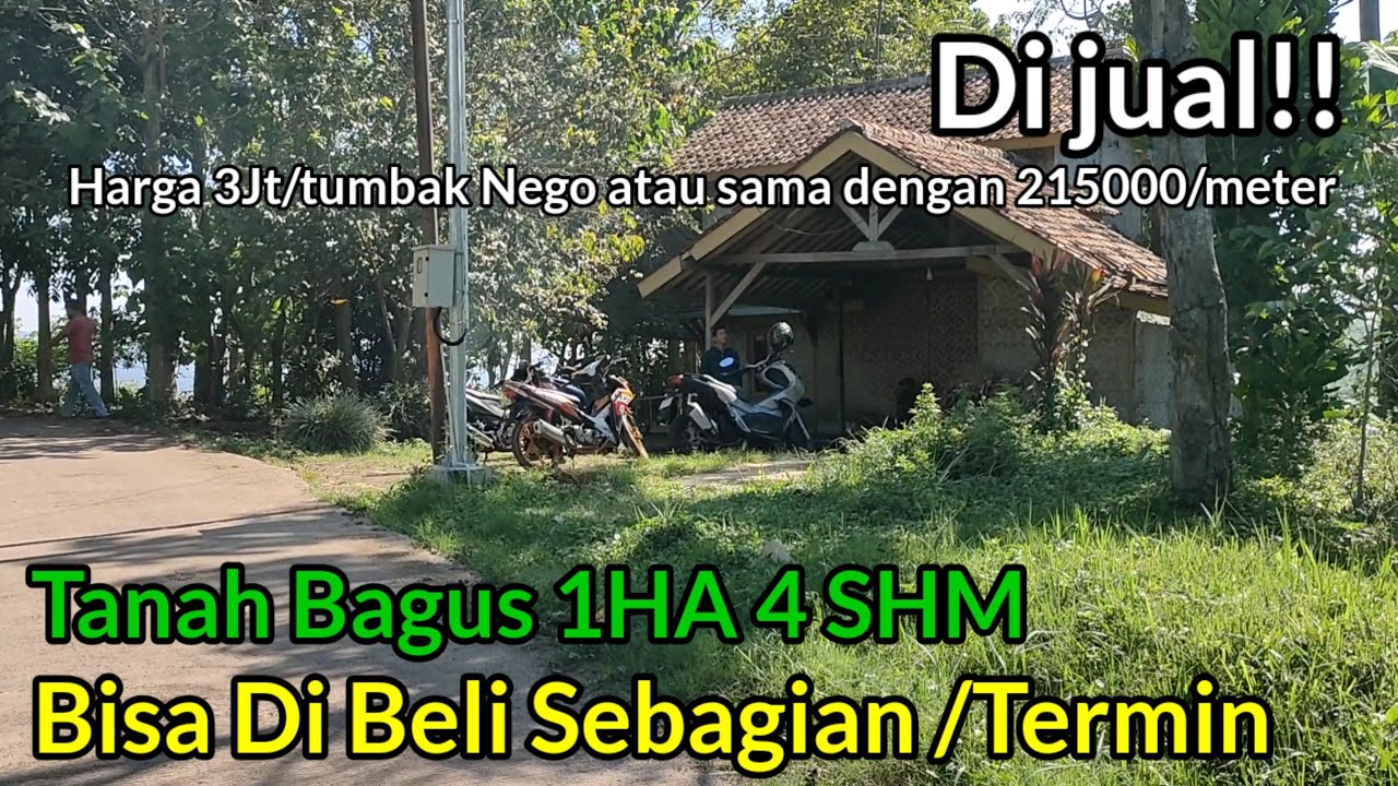 Di jual!! Tanah Luas 1HA Terdekat dari Kota Soreang Harga Terjangkau 3jt Nego Bisa termin