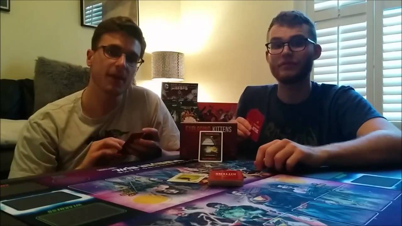 EXPLODING KITTENS Playthrough | Comic Chat with Gat Review