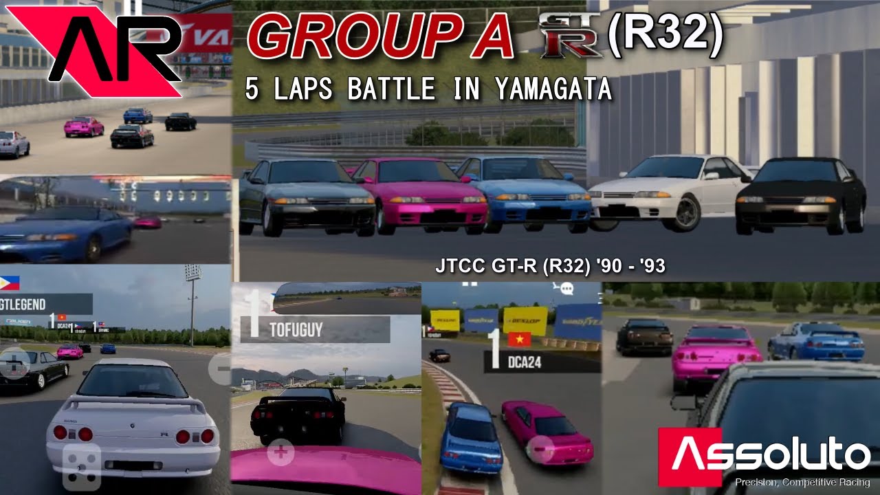 Assoluto Racing | Grp. A GT-R (R32) 5 Laps Battle in Yamagata (South East Asian Racing)