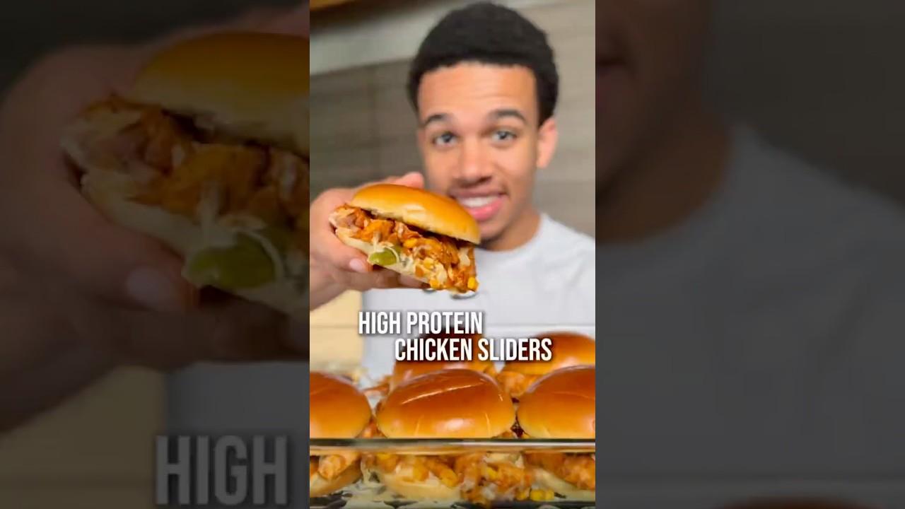 Thumbnail: Die besten High Protein Chicken Sliders