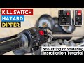 Switch Assembly Set (Kill Switch, Dipper, Hazard etc) Installation Tutorial | YBR125 | KK VIDZ