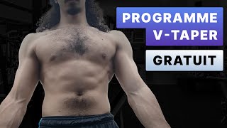 Programme V-Taper gratuit pour un physique esthétique