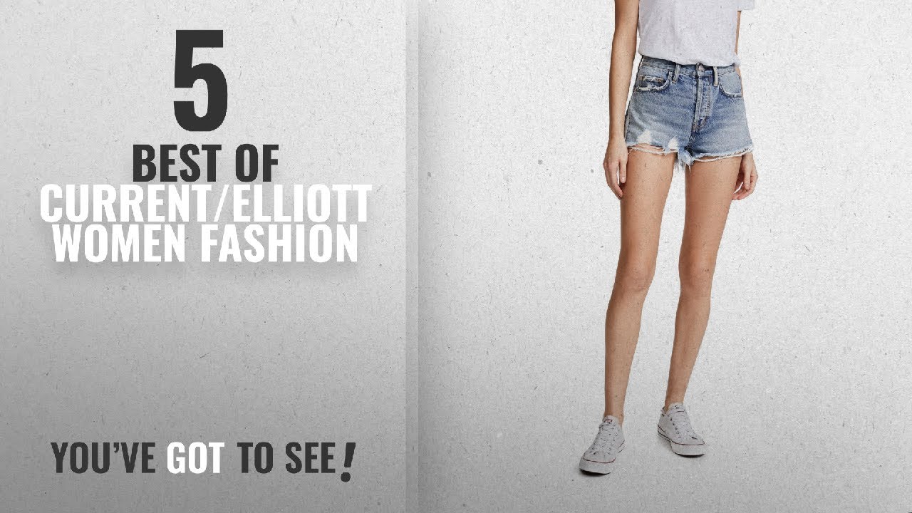 Current/Elliott Women Fashion [2018 Best Sellers]: Current/Elliott Women's The Ultra High Waist