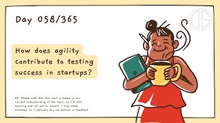 How does agility contribute to testing success in startups?