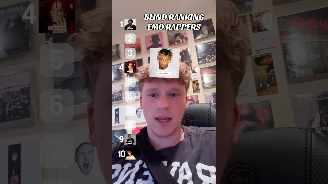 Слепой рейтинг эмо-рэперов 🤔 