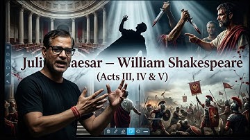 Entire Julius Caesar One Shot | Line By Line Julius Caesar | CLASS 10 ICSE | @sirtarunrupani