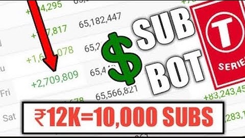Does T-Series Use Sub Bots?