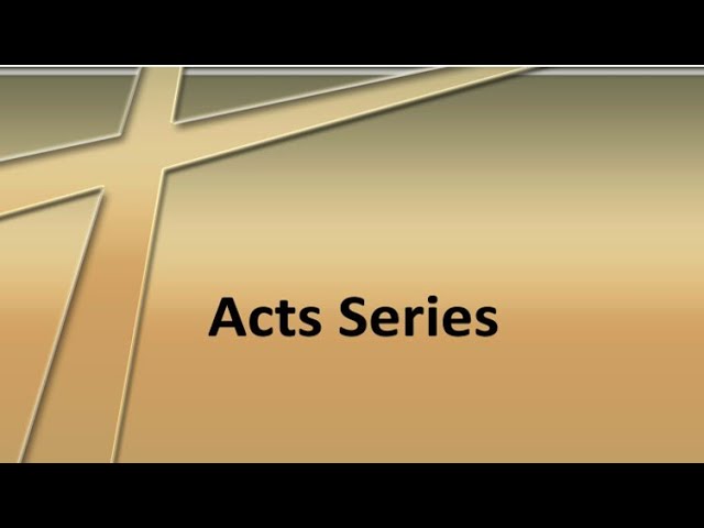 Pastor Chris - Paul’s First Recorded Sermon - Part 2 - 30-11-25 AM