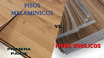 ¿Qué diferencia hay entre el piso vinilico y laminado?