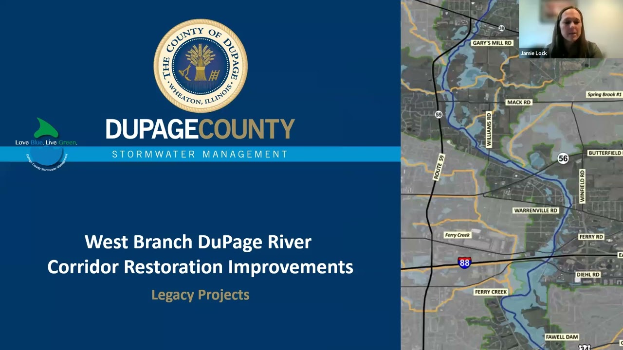 "West Branch DuPage River Corridor Restoration" Webinar