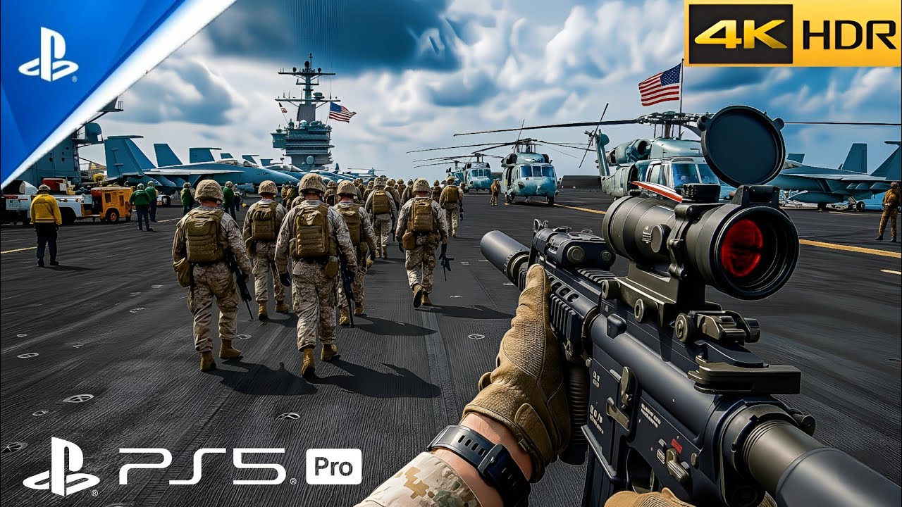 Настоящая демонстрация мощи США (PS5 PRO): реалистичная графика, геймплей [4K 60FPS HDR]