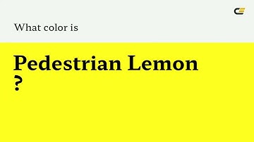 What color is Pedestrian Lemon ? #ffff22 hex color - Yellow color - Warm color ffff22