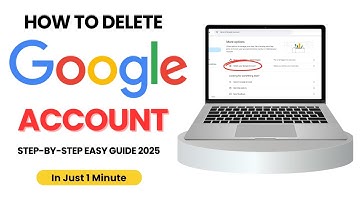 How to Permanently Delete Your Google Account on PC or Laptop (2025 Step-by-Step Guide)