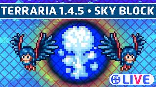 TERRARIA 1.4.5 ☁ Sky Block #01 O Céu é o começo, o meio e o fim!