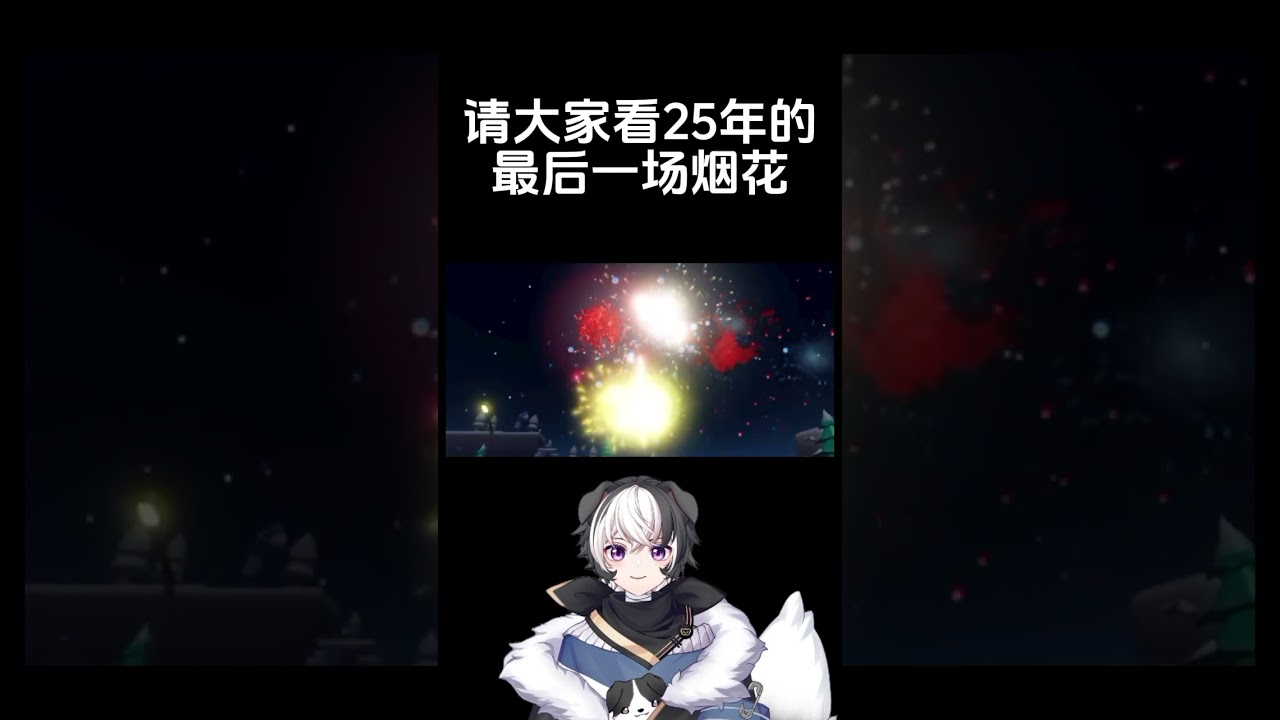 请大家看25年的最后一场烟花 #马v #vtuber | MYViki