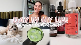 9 TO 5 WFH WORK DAY IN MY LIFE AS AN INTERIOR DESIGNER & CONTENT CREATOR VLOG | a typical day