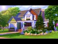 YOUNG GRANDPARENTS FAMILY HOME // Sims 4 Speed Build [BASE GAME]