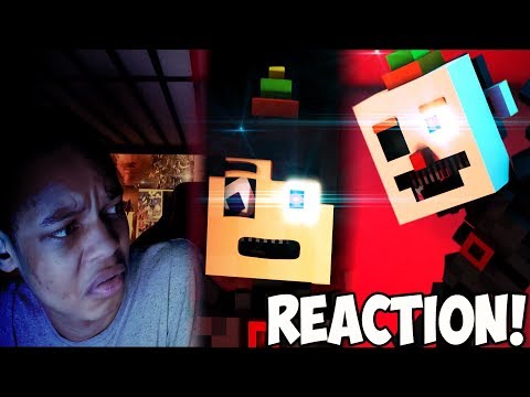 "TRUST ME" - FNAF MINECRAFT ANIMATION REACTION | DEEP DOWN BELOW!