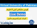 |Course selection krny ka tereka|Live Demo|Credit hours kesy pory kryn|Best method|#course selection