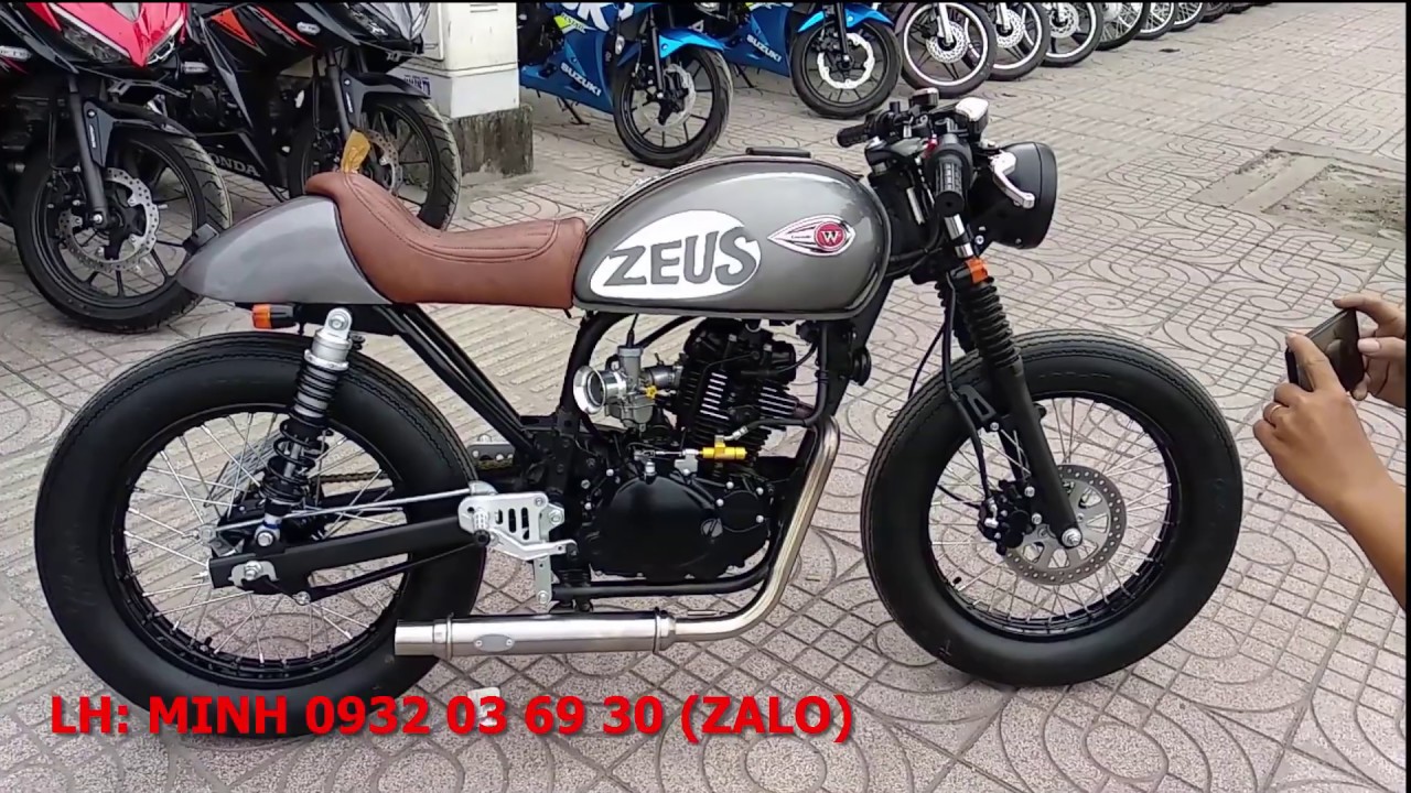 Kawasaki W175 độ Zeus cực cool tại Thưởng Motor Sài Gòn - YouTube