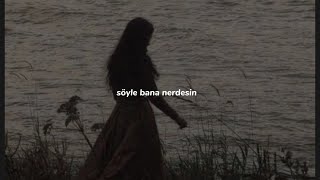 Söyle bana nerdesin - Emirhan Çakmak ( Lyrics )