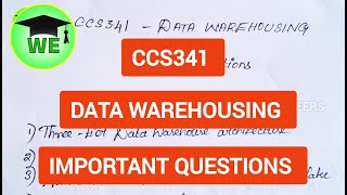 CCS341 Data Warehousing Important Questions